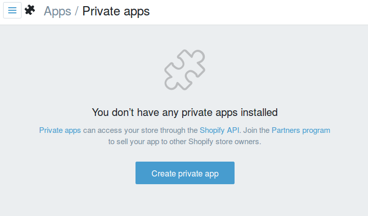 shopify-private-app-create-first-app